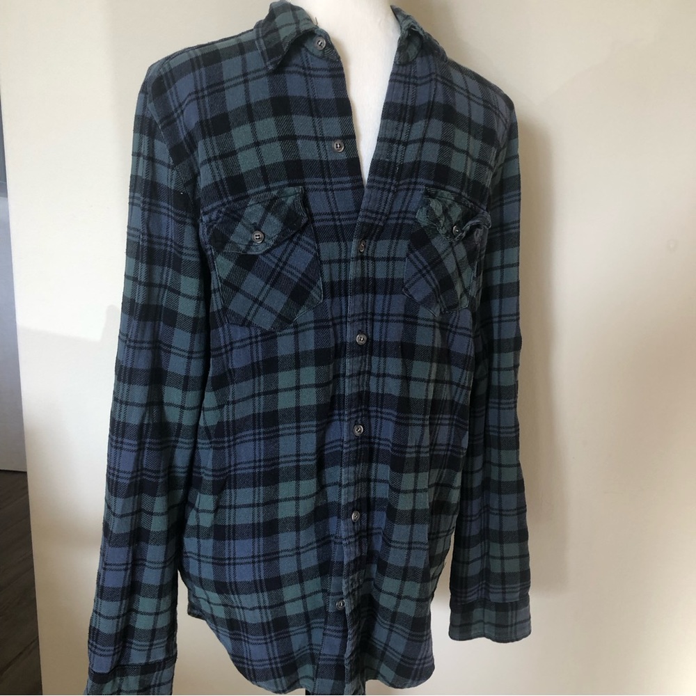 Melville long sleeve button down for women too cotton men S Small made in Italy